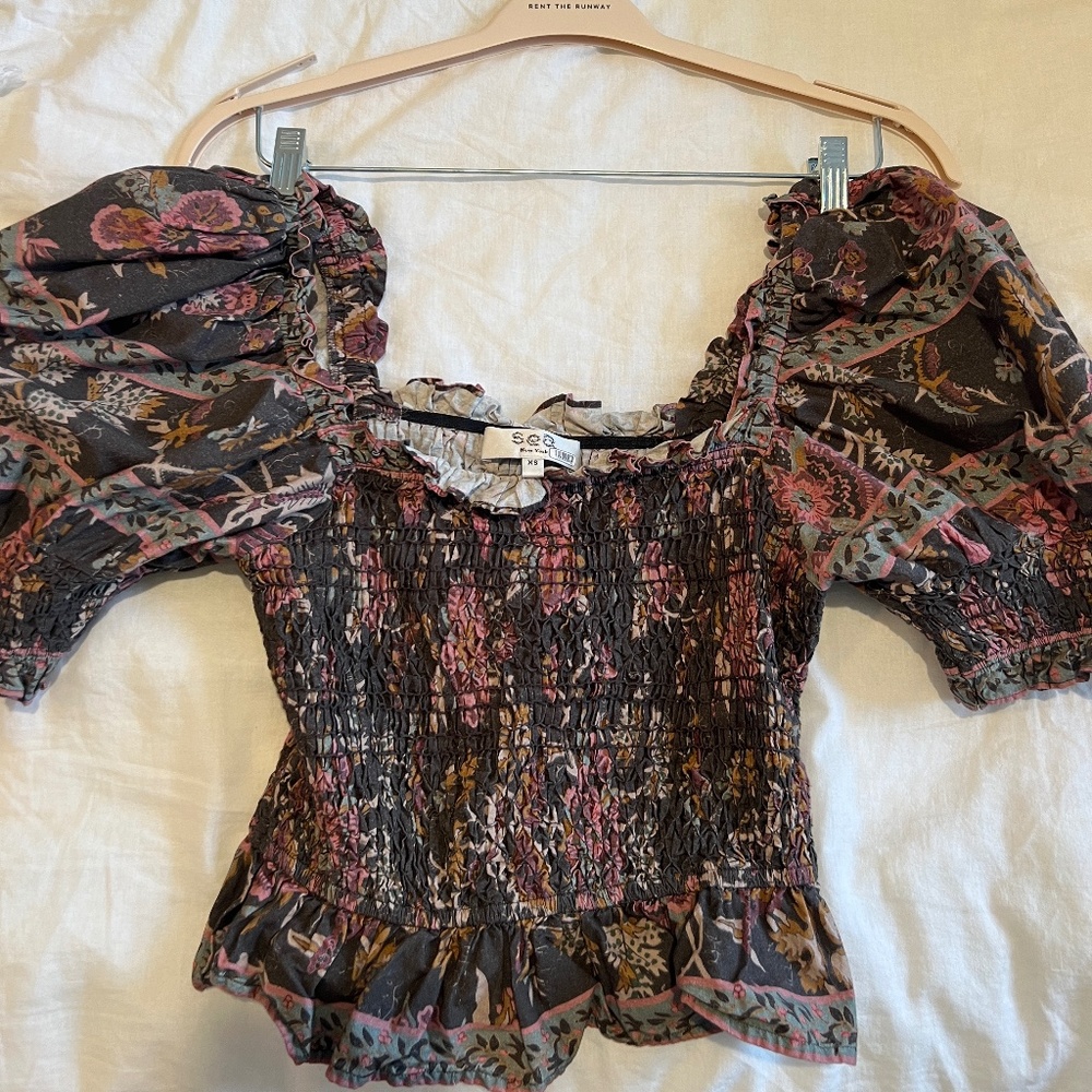 Sea New York cropped blouse